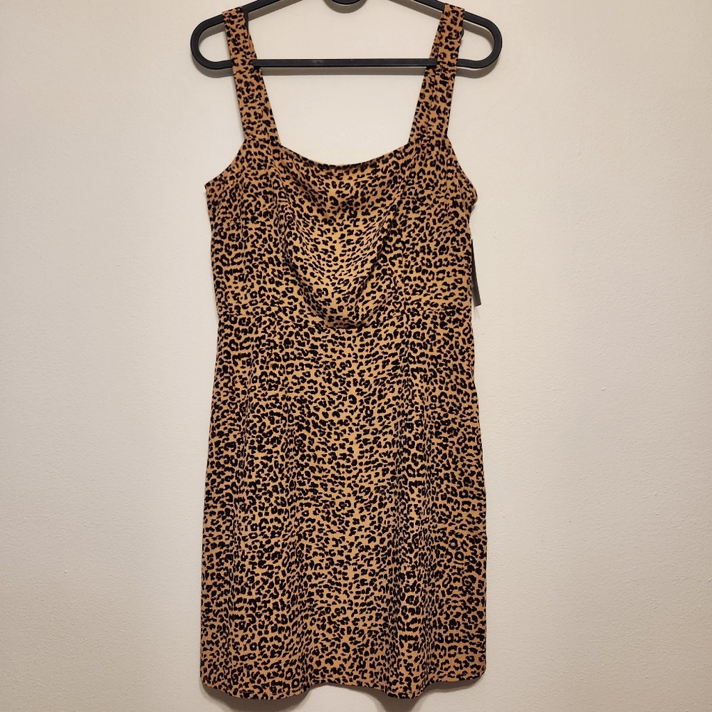 NWT BP Leopard Print Mini Dress